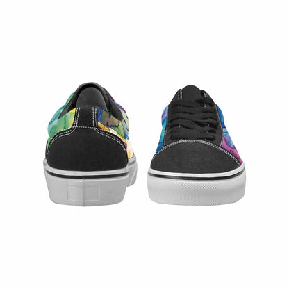 WOMEN'S Smiley Facessmiley Faces  Lace-Up Canvas Dreamcore Custom Shoes
