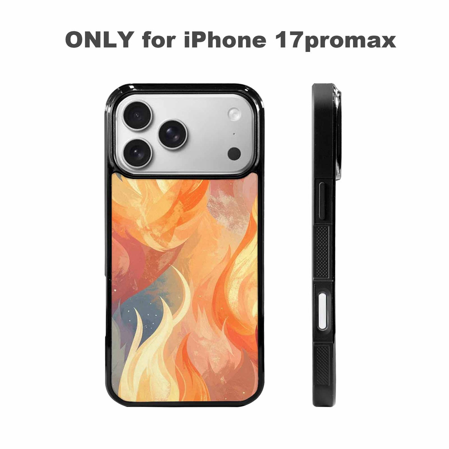 iPhone 17 Pro Max Case — Retro Easter Flame Retro Vintage, Custom Art Phone Cover