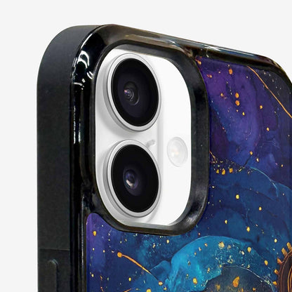 iPhone 16 Case — Steampunk Galaxy, Custom Printed Phone Case