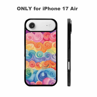 iPhone 17 Air Case — Tie Dye Swirls Tie Dye Tie, Custom Print Case Cover