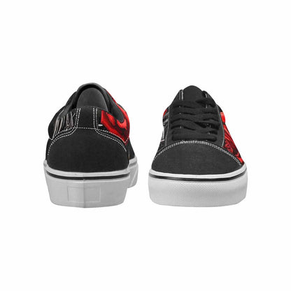 WOMEN'S Barbed Wire Coil Lace-Up Canvas Dreamcore Custom Shoes