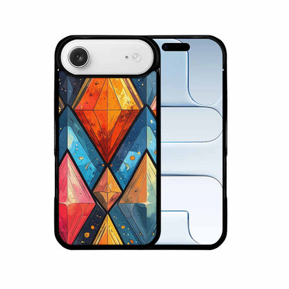 iPhone 17 Air Case — Vintage Summer Diamond Retro Vintage, Custom Print Case Cover