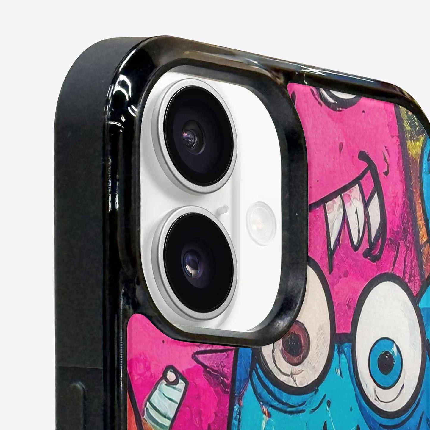 iPhone 16 Plus Case — Goofy Cartoon Monster, Personalized Phone Case