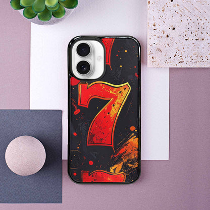 iPhone 16 Case — Dice And Casino Pattern Seamless Repeat, Custom Art Phone Cover