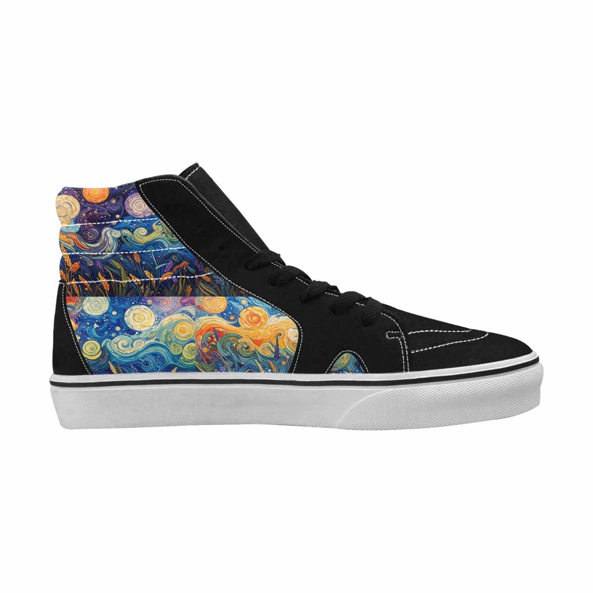 MEN'S Blend All Versions High Top Canvas Surreal Custom Sneakers