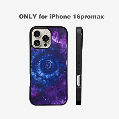 iPhone 16 Pro Max Case — Cosmic Tie Dye, Custom Made Phone Cover