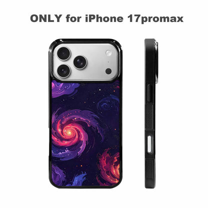 iPhone 17 Pro Max Case — Galaxy Dark Art Seamless Galaxy Space, Personalized Phone Case