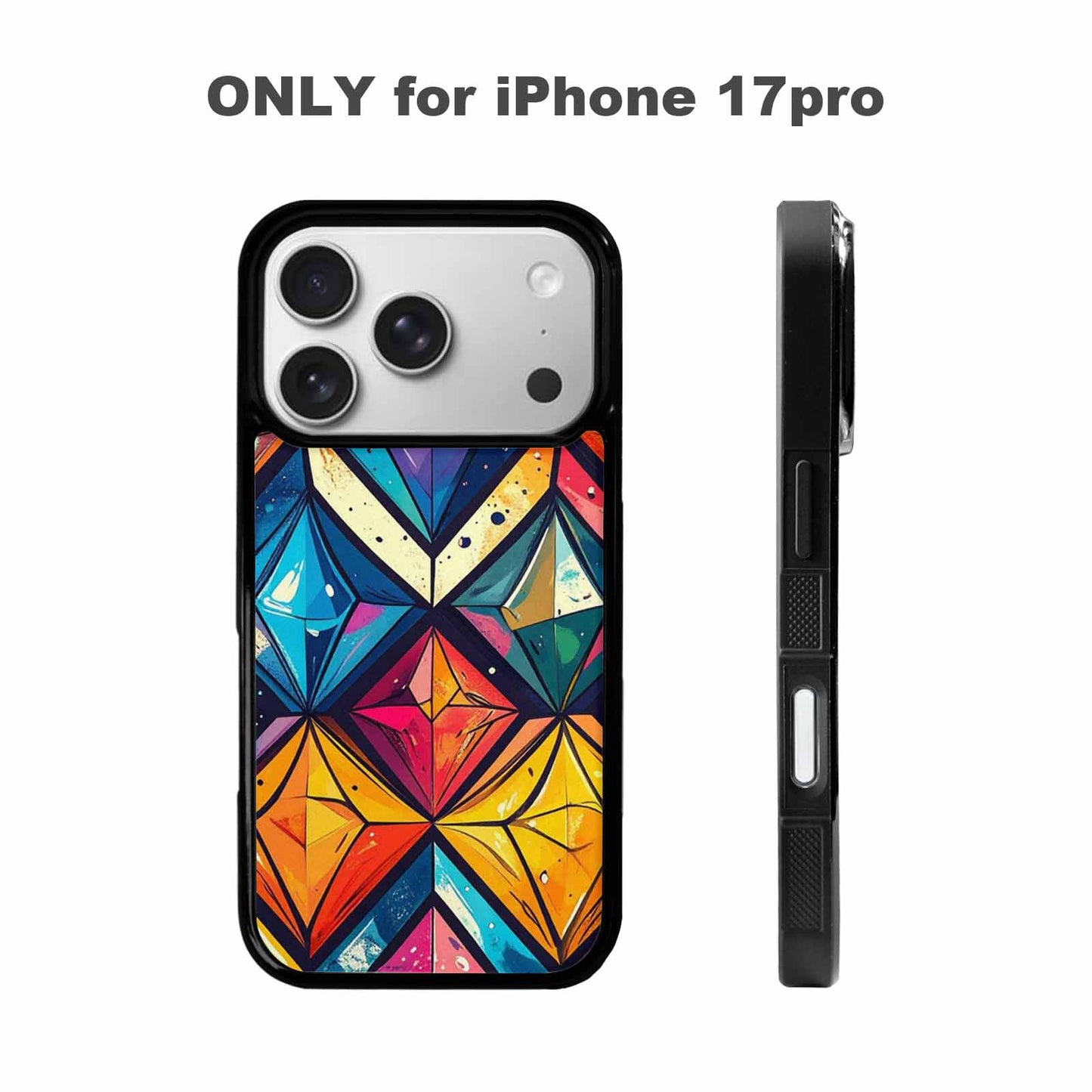 iPhone 17 Pro Case — Vintage Summer Diamond Retro Vintage, Custom Made Phone Cover