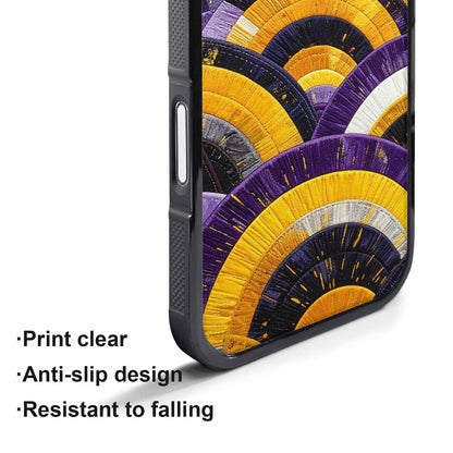 iPhone 17 Pro Case — Vivid Camo Nonbinary Pride Camo, Custom Designed Case Cover