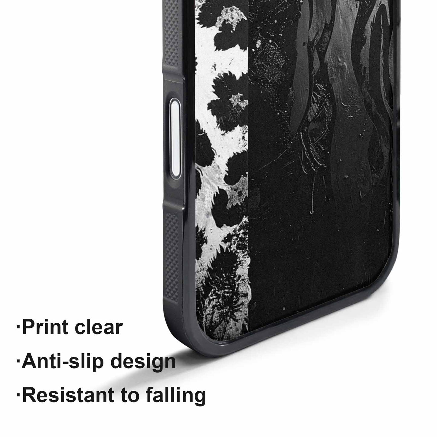 iPhone 17 Pro Max Case — Black And White Style Animal Print, Custom Art Phone Cover