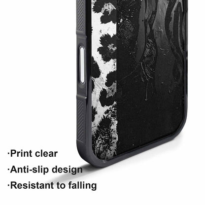 iPhone 17 Pro Max Case — Black And White Style Animal Print, Custom Art Phone Cover