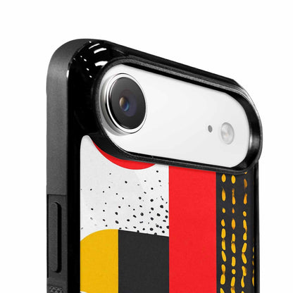 iPhone 17 Air Case — Memphis Art Pattern Retro Vintage, Custom Made Phone Cover