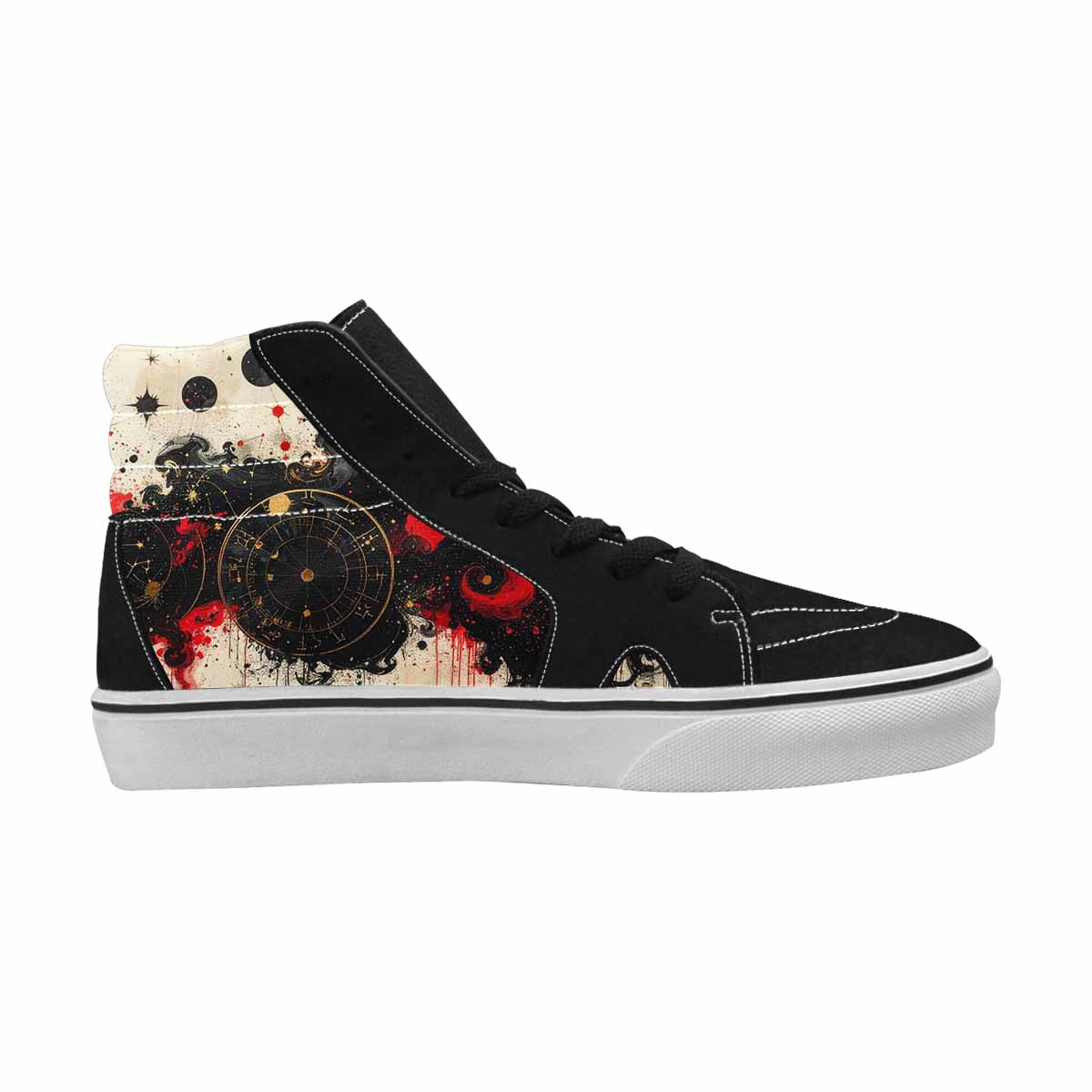 MEN'S Zodiac Constellation High Top Canvas Dreamcore Custom Shoes