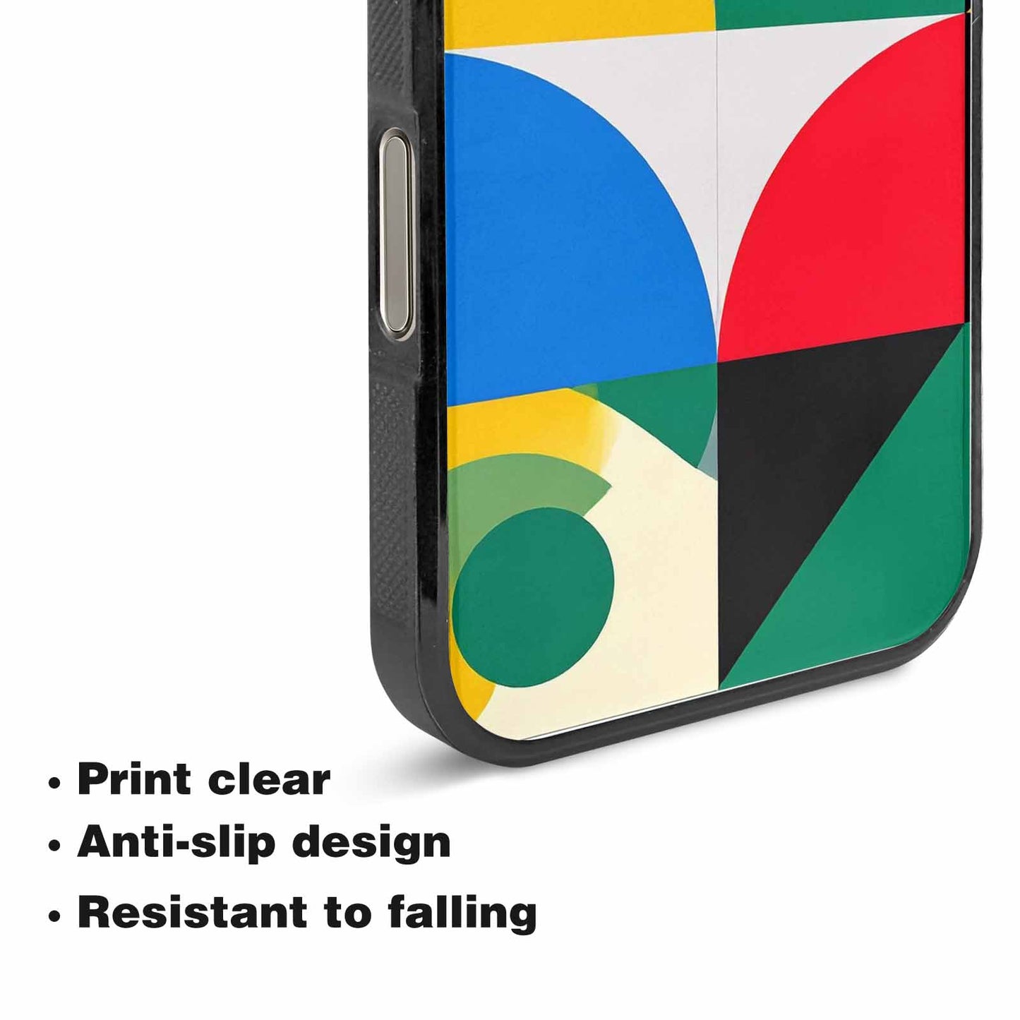 iPhone 15 Pro Max Case — 1960s Mod Cartoon Art Pattern, Custom Made Phone Cover
