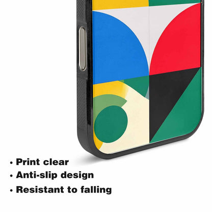 iPhone 15 Pro Max Case — 1960s Mod Cartoon Art Pattern, Custom Made Phone Cover