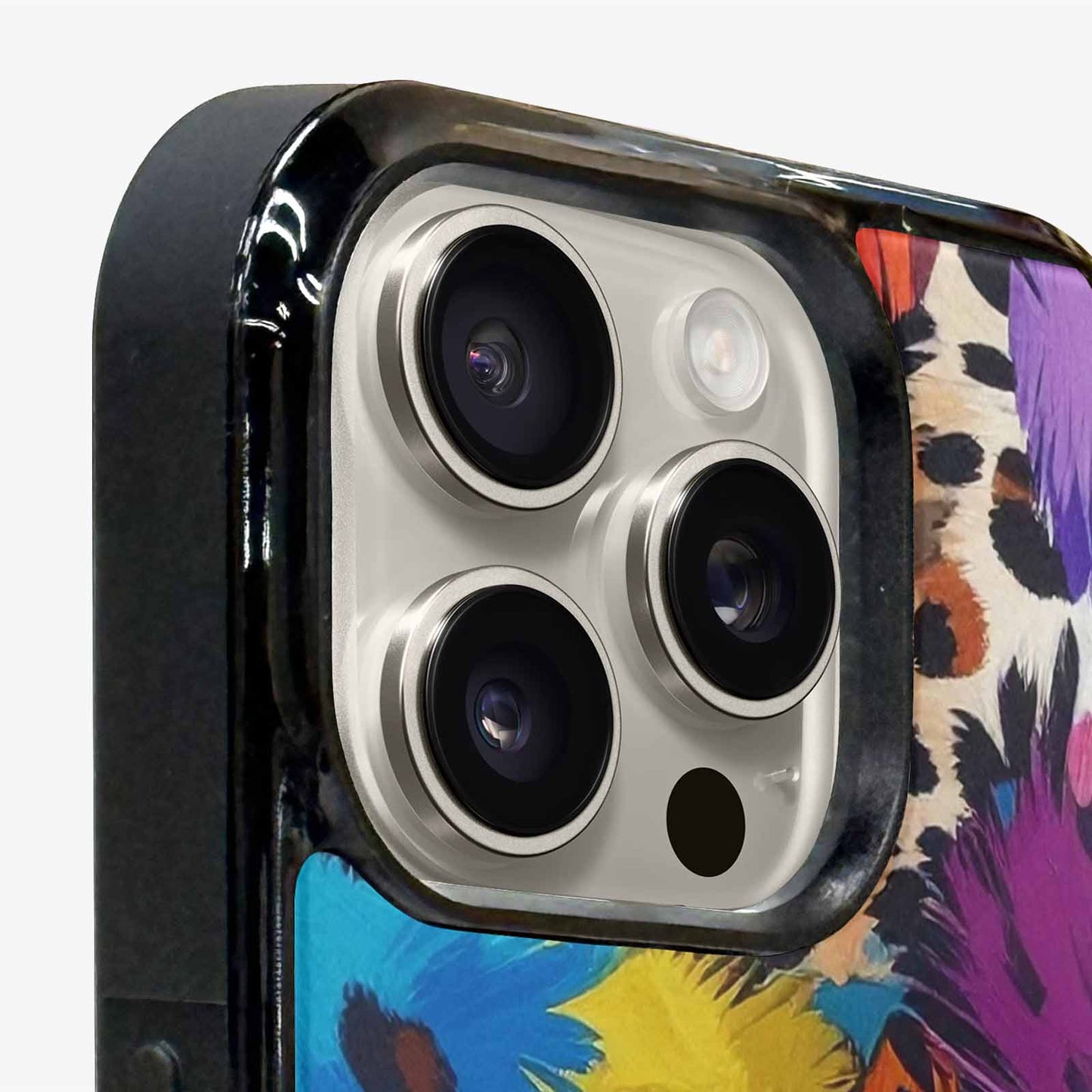 iPhone 15 Pro Max Case — Full Color Vibrantanimal Print A, Custom Phone Case