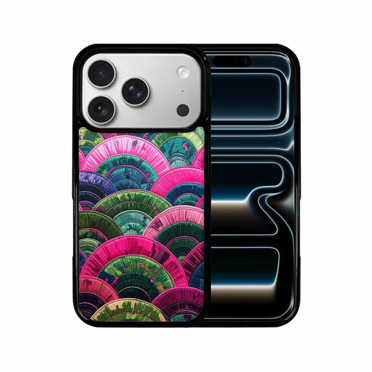 iPhone 17 Pro Case — Vivid Camo Polysexual Pride Camo, Custom Printed Phone Case