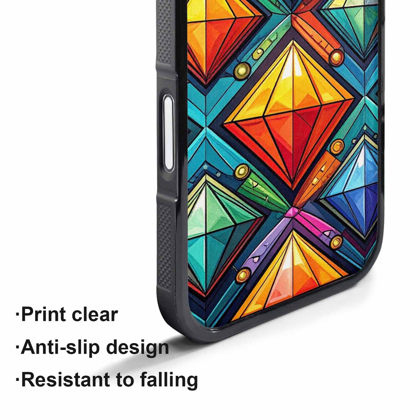 iPhone 17 Air Case — Vintage Summer Diamond Retro Vintage, Unique Phone Case Design