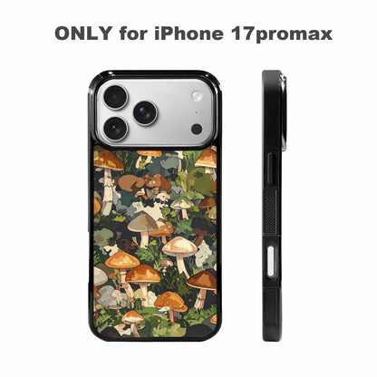 iPhone 17 Pro Max Case — Mushrooms Camomushrooms Patter G1e Camo, Custom Designed Case Cover