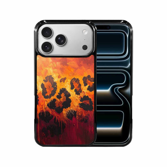 iPhone 17 Pro Max Case — Seamless Repeating Pattern Of Animal Print, Custom Print Case Cover