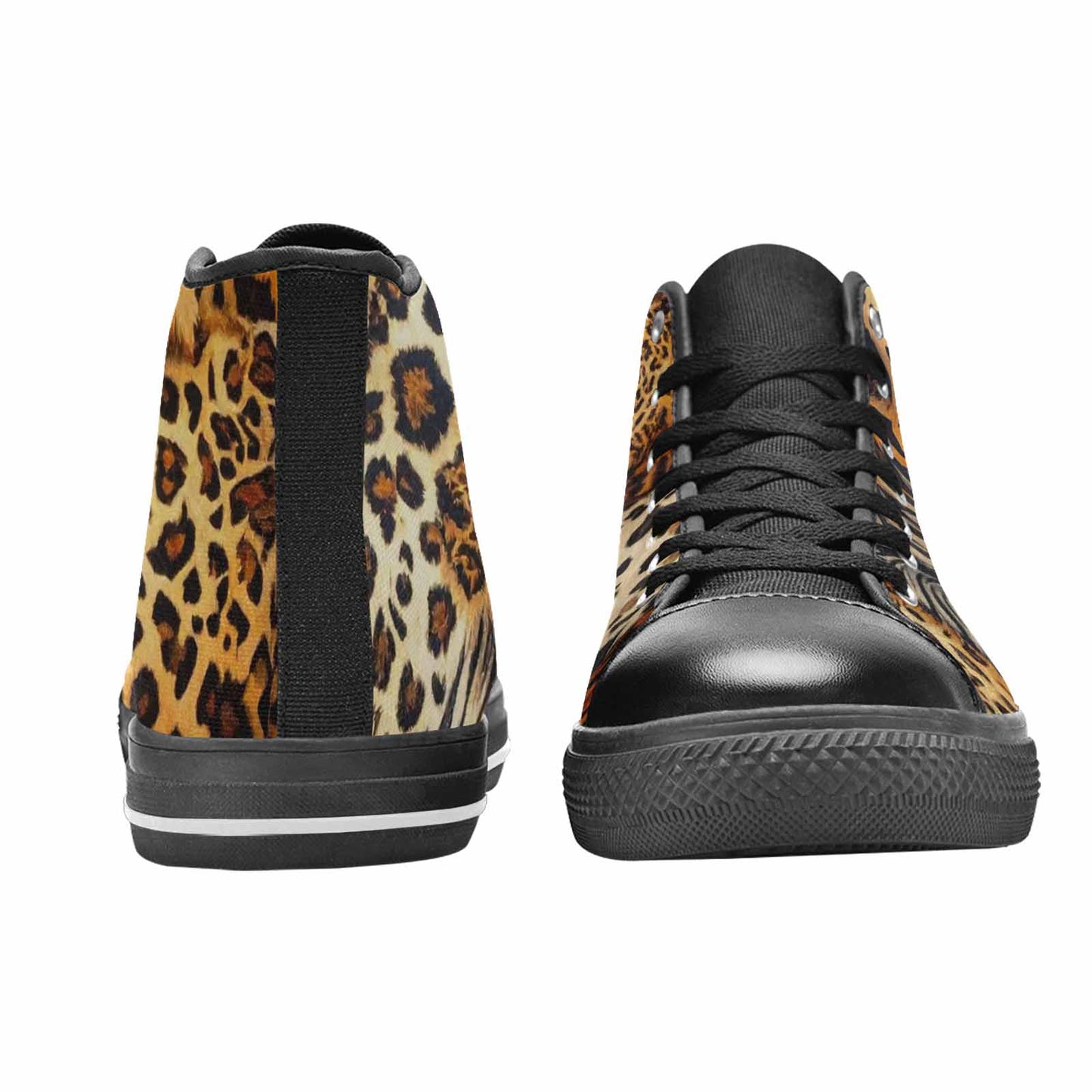 MEN'S Animal Print High Top Canvas Dreamcore Shoes