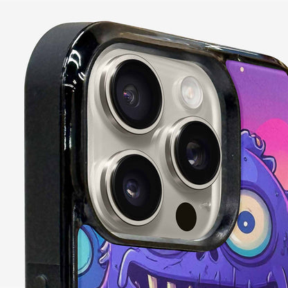 iPhone 16 Pro Case — Overlapping Endlessly No Empty Space Monsters, Original Design Phone Case