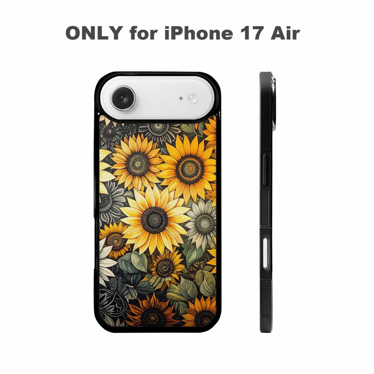 iPhone 17 Air Case — Blend Melt Them Together Small Floral, Custom Phone Case