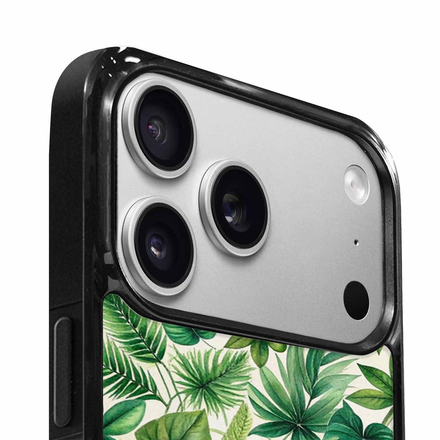 iPhone 17 Pro Case — Small Seven Point Palmate Leaf Floral, Custom Phone Case