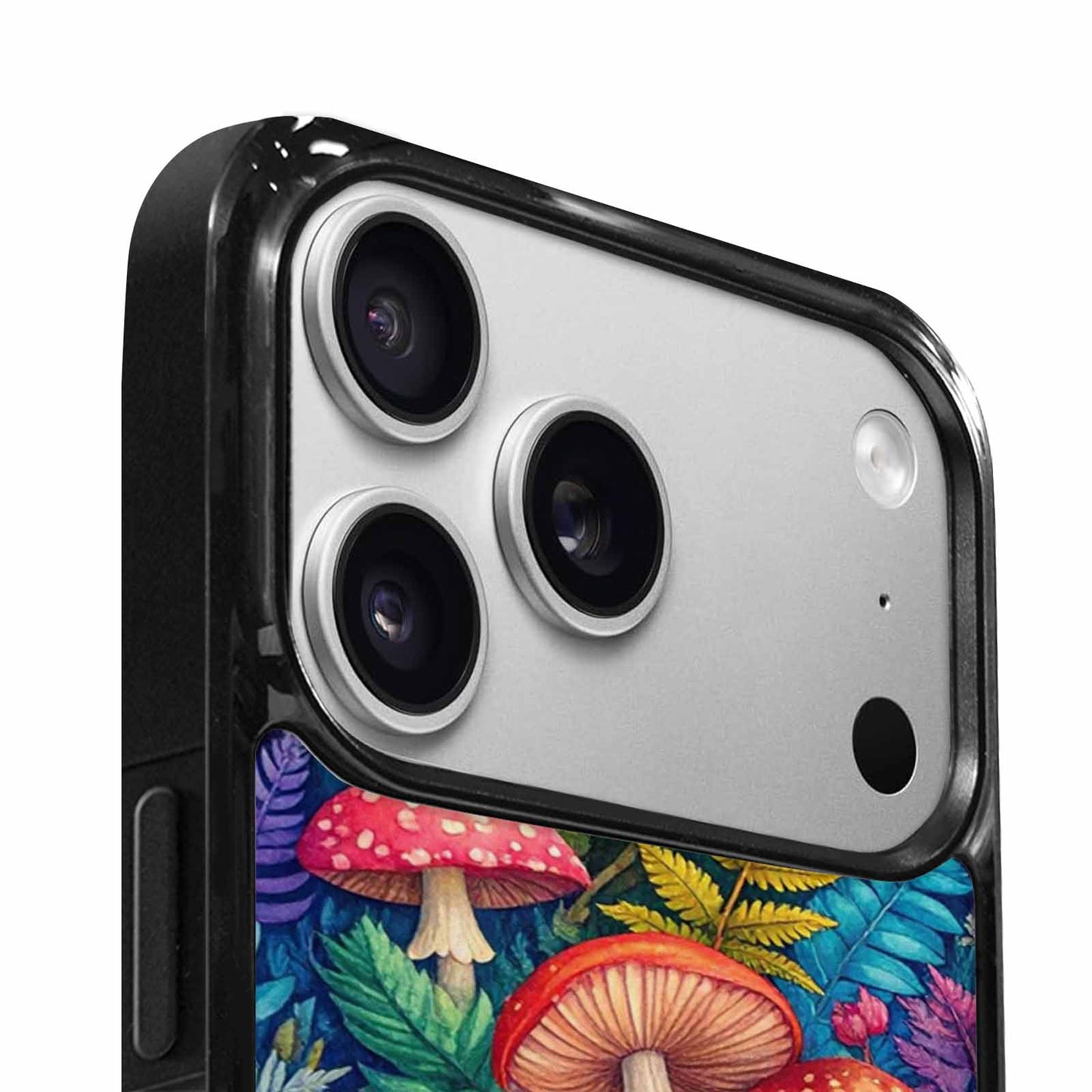 iPhone 17 Pro Case — Mushrooms Botanicalmushrooms P Cix Floral, Customized Protective Case