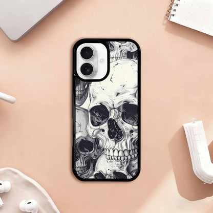 iPhone 17 Case — Skull Dark Art Gothic Print Gothic, Original Design Phone Case