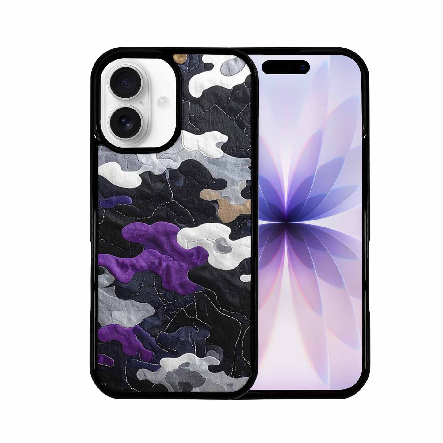 iPhone 17 Case — Vivid Camo Asexual Camo, Custom Phone Case
