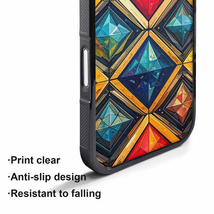 iPhone 17 Pro Max Case — Vintage Summer Diamond Retro Vintage, Custom Phone Case