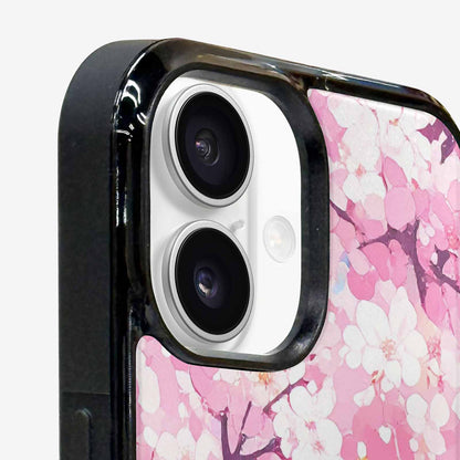 iPhone 16 Case — Cherry Blossom Branch Cherry Blo Cfc, Customized Protective Case