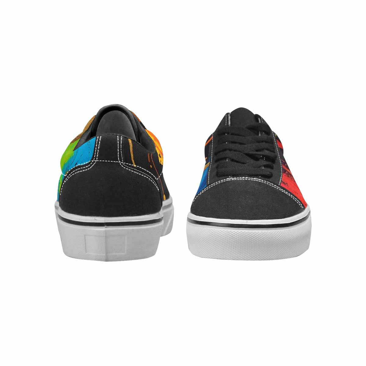 MEN'S Paint Splatter Canvas Lace-Up Y2K Shoes