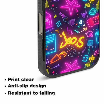 iPhone 16 Pro Case — 80s Retro Motif 80s Retro Motifs, Personalized Phone Case