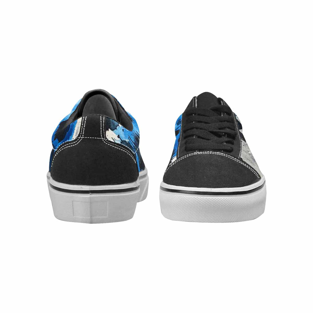 WOMEN'S Animal Print Lace-Up Canvas Vivid Sneakers