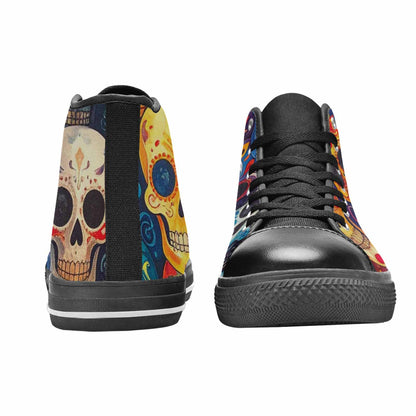 MEN'S Skull High Top Canvas Dreamcore Shoes