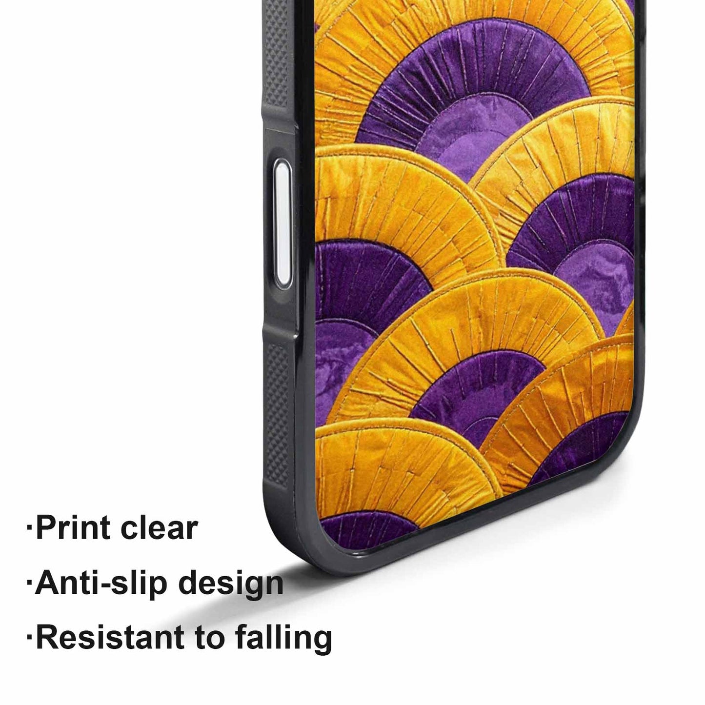 iPhone 17 Air Case — Vivid Camo Intersex Pride Camo, Custom Printed Phone Case