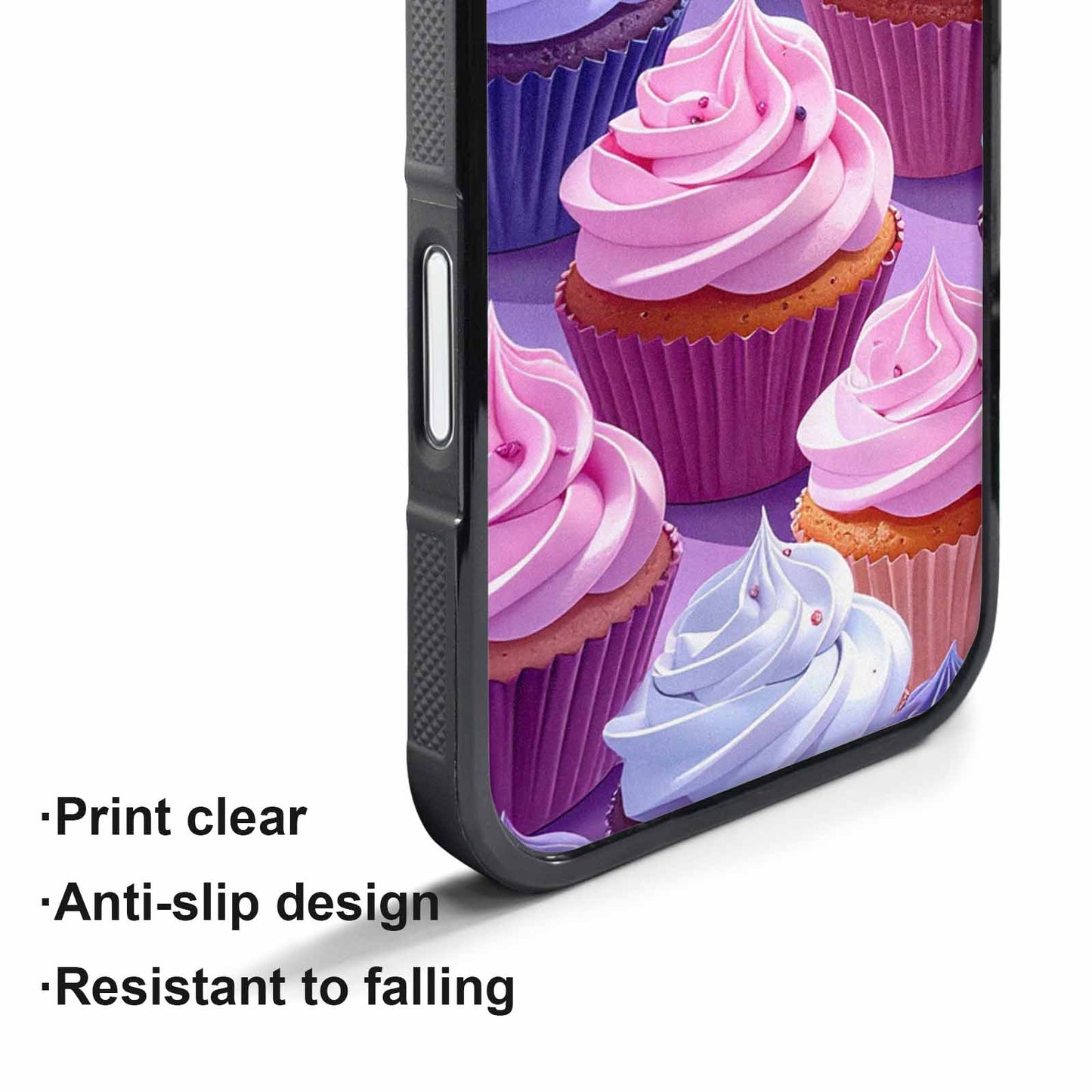 iPhone 17 Air Case — Chrome Retro Cupcake Retro Vintage, Custom Art Phone Cover