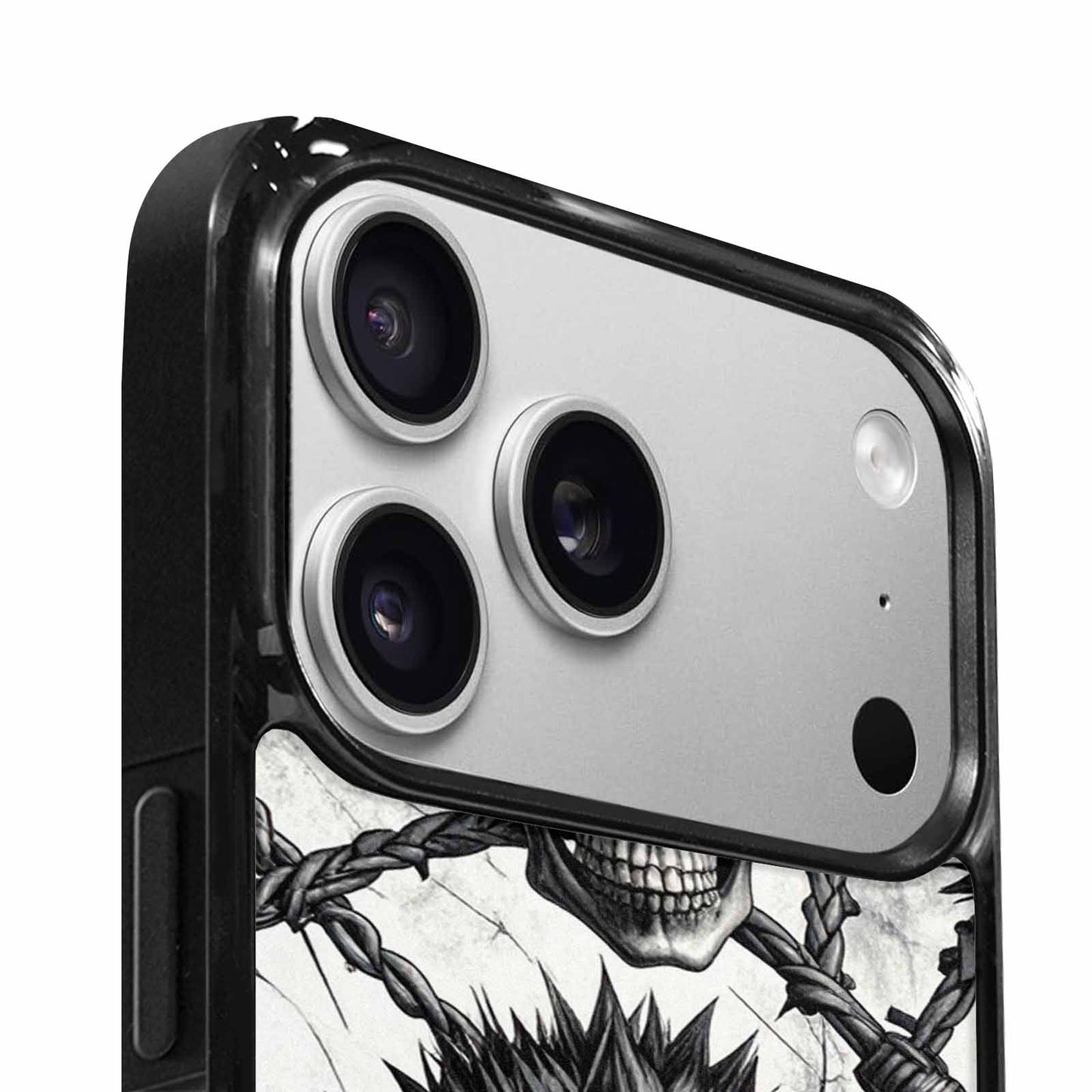 iPhone 17 Pro Max Case — Skull Dark Art Gothic Print Gothic, Custom Made Phone Cover