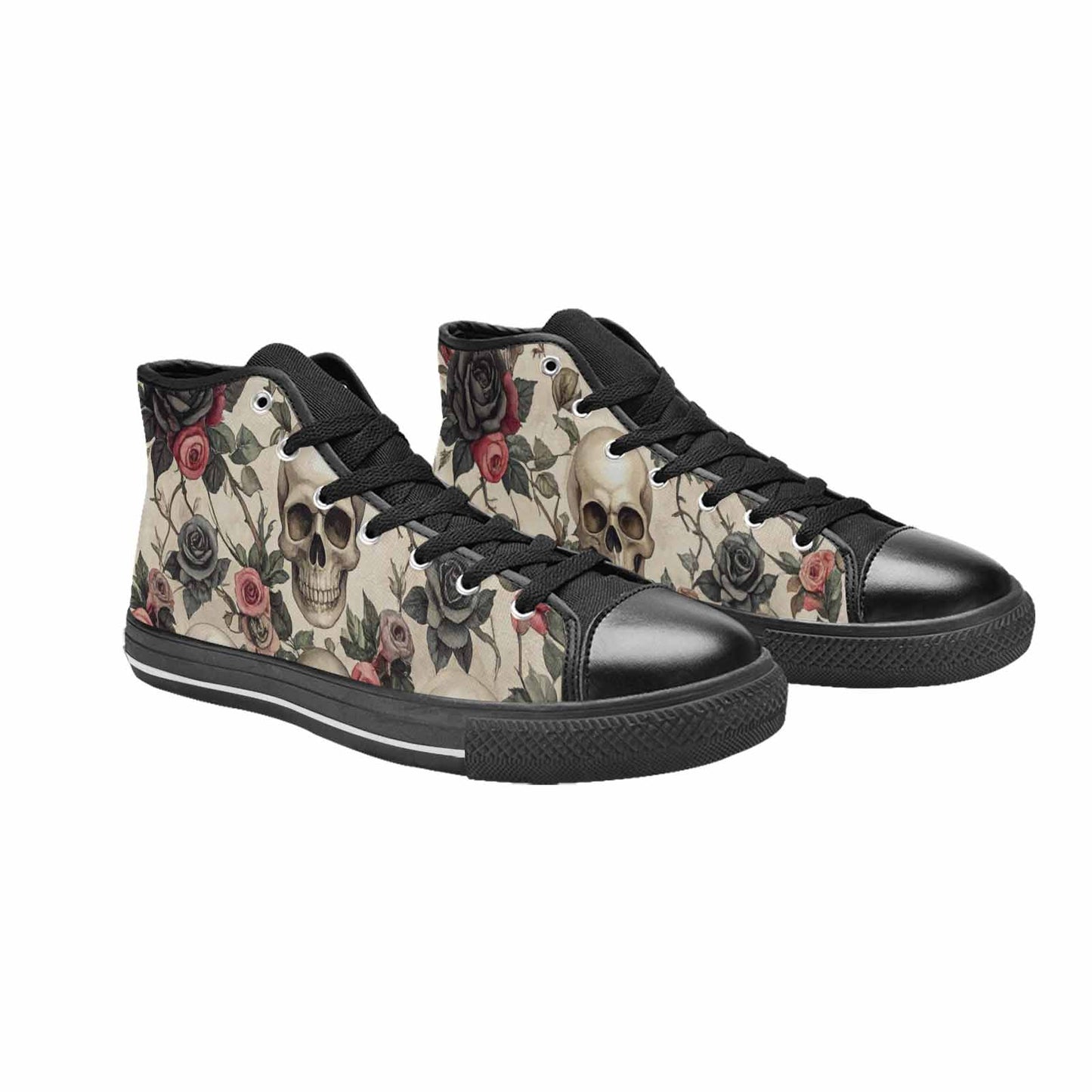 MEN'S Skulls - Roses High Top Canvas Dreamcore Shoes