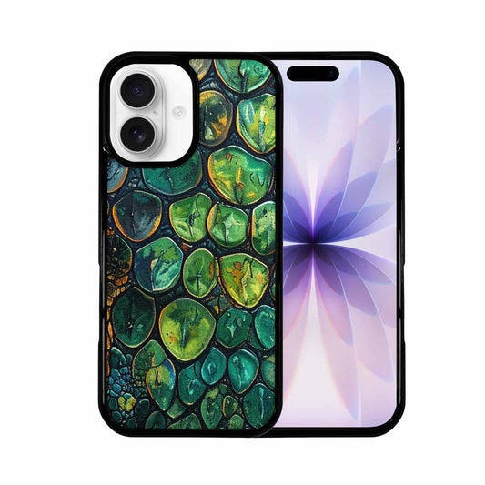 iPhone 17 Case — Small Snake Skin Reptile Original Art, Custom Designed Case Cover