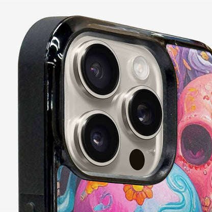 iPhone 16 Pro Case — Sugar Skullsmelting Sugar Skulls, Unique Phone Case Design