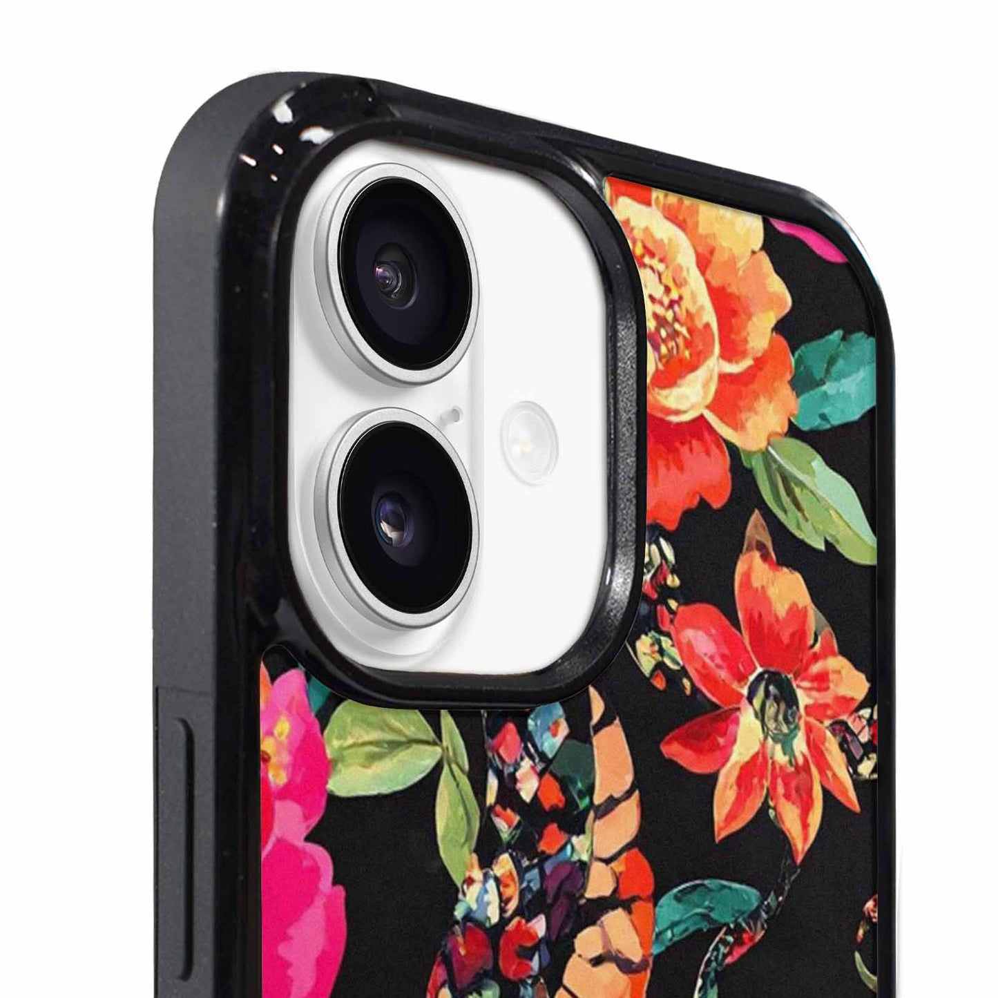 iPhone 17 Case — Snakes Print Floral Seamless Floral, Unique Phone Case Design