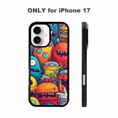 iPhone 17 Case — Small Cartoon Monster Character Cartoon Cute, Customized Protective Case