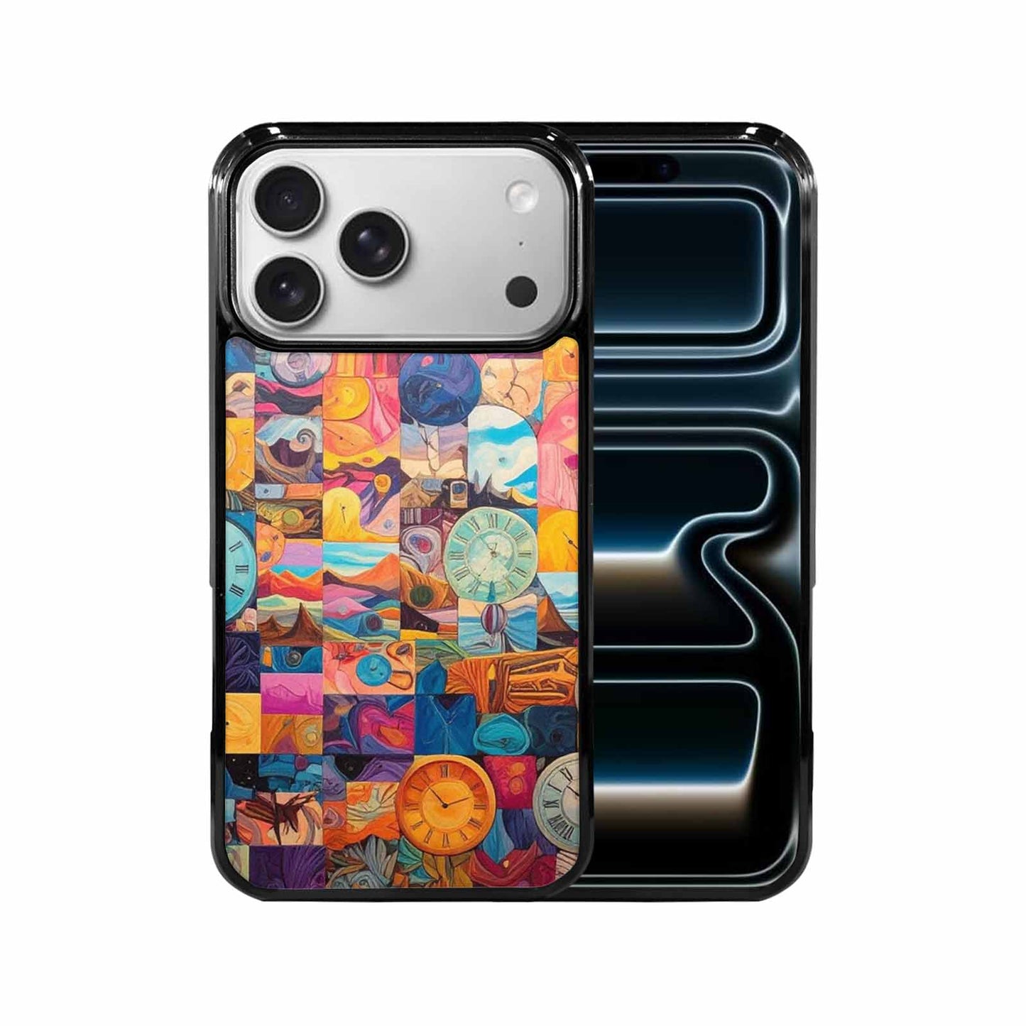 iPhone 17 Pro Max Case — Full Color Vibrant Surreal Original Art, Custom Designed Case Cover