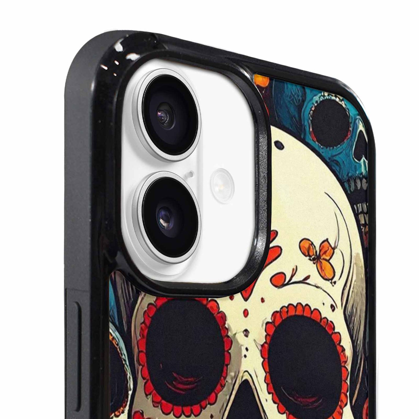 iPhone 17 Case — Skull Dark Art Gothic Print Gothic, Custom Printed Phone Case