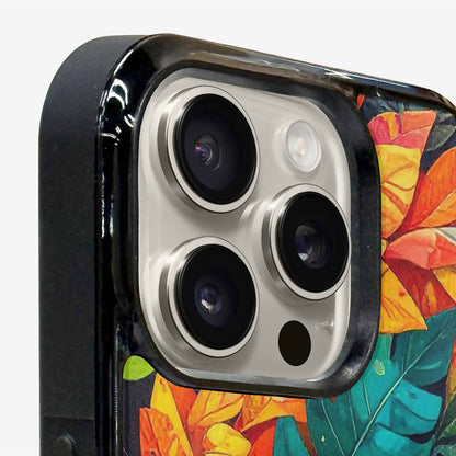 iPhone 15 Pro Max Case — Toucan Jungle Toucan Jungle Pattern Hundreds, Custom Phone Case