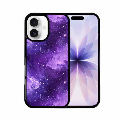 iPhone 17 Case — Galaxy Art Purple Nebula Galaxy Space, Custom Designed Case Cover