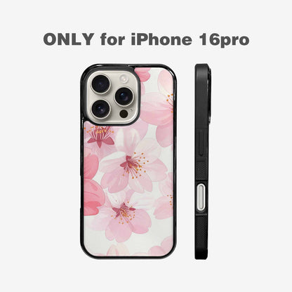 iPhone 16 Pro Case — Japanese Cherry Blossom, Custom Art Phone Cover